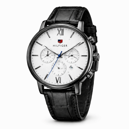 Tommy Hilfiger Leather Chronograph Watch
