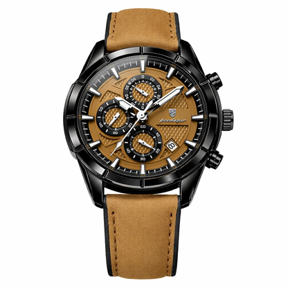 Poedagar Luxury Chronograph Watch