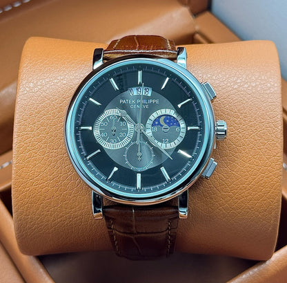 Patek Philippe-Style Chronograph Watch