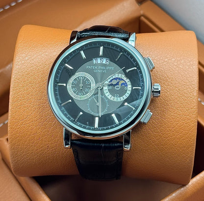 Patek Philippe-Style Chronograph Watch